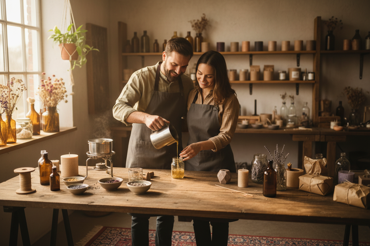 Why Candle Making Workshops Are the Perfect Activity for Date Night