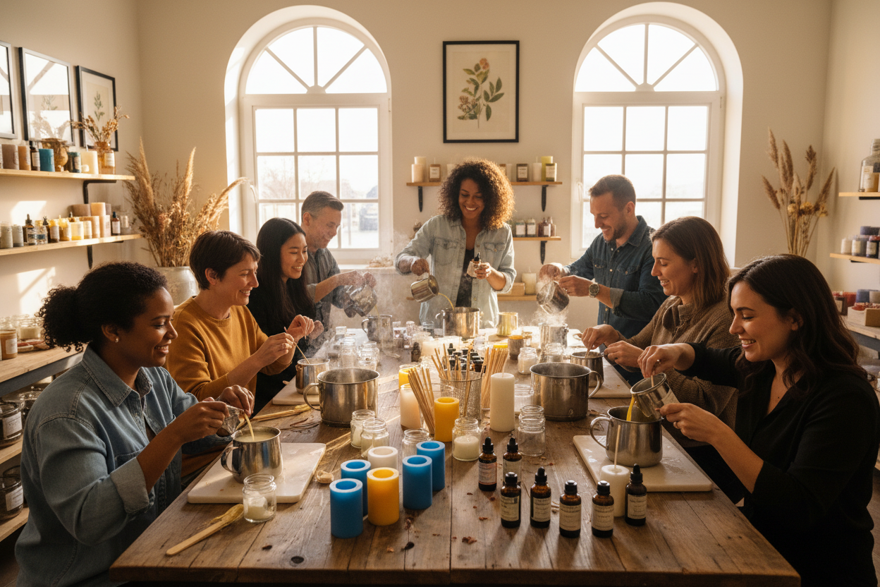 Taller de Velas en Passaic: Una Experiencia Creativa Para La Comunidad Latina